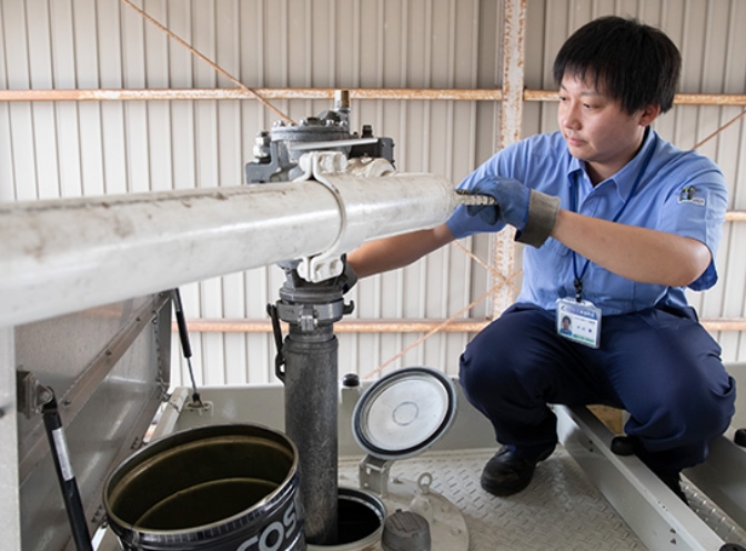 工藤酸素店 木村(配送作業)